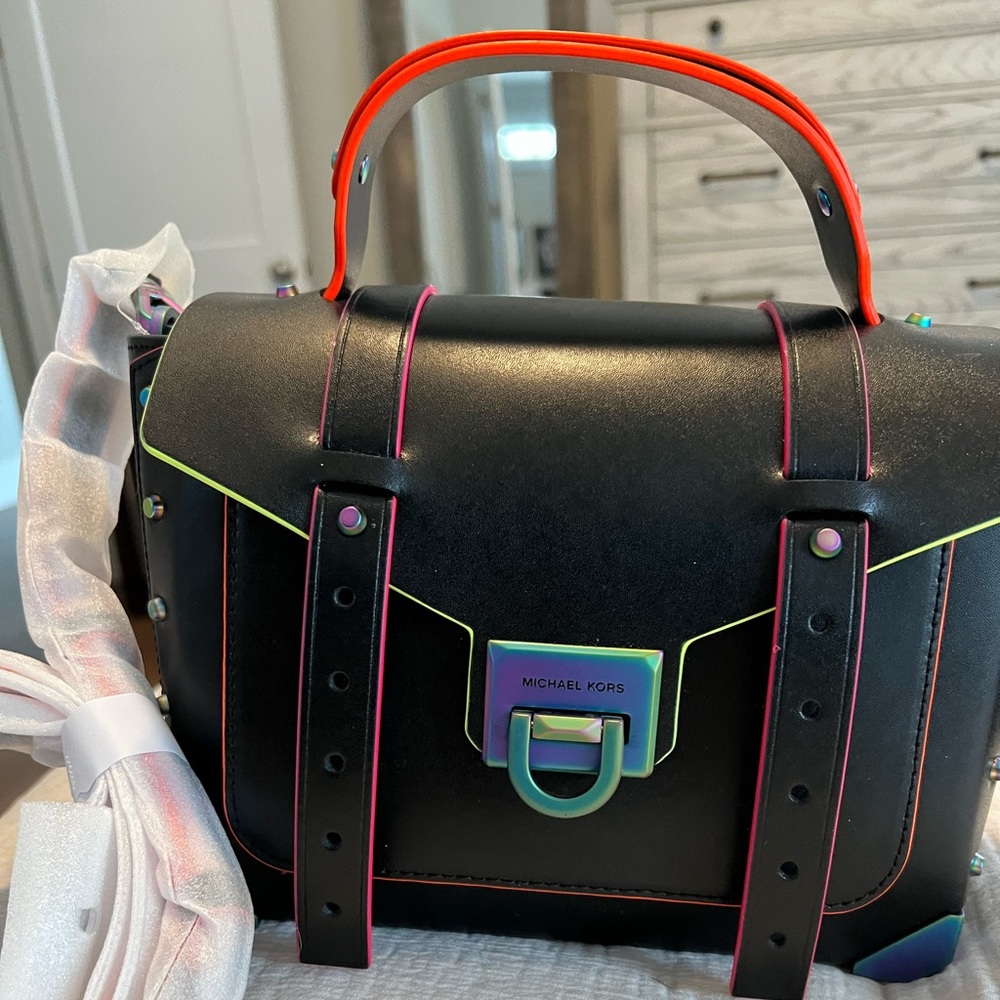 Brand new Michael Kors multicolored handbag brand new